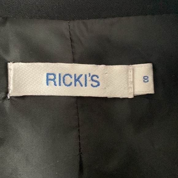 8 | Rickis Black Short Sleeve Blazer - Picture 4 of 4